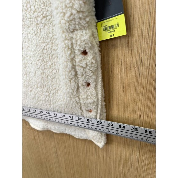 Xersion - Women's Super Soft Fleece Mock Neck Pullover Sweater - White - Medium - Picture 7 of 14